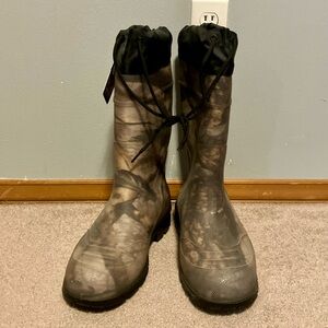 Chinook Bad Axe Waterproof Rubber Boot, Camo - Size 10 Men’s (NWT)